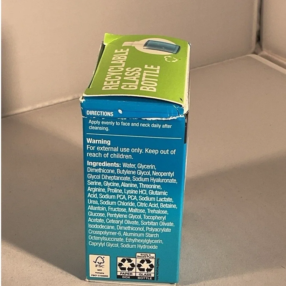 Neutrogena Hydro Boost Ultra Hydrating Face Serum Fragrance-Free, 1 fl oz